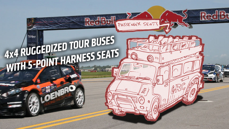 Illustration for article titled Five Ways To Making Watching Global Rallycross Way More Fun